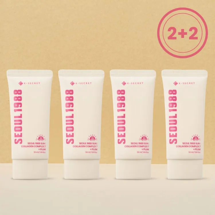 Picture of [Buy 2 Get 2 Free] K-Secret SEOUL 1988 SUN : COLLAGEN COMPLEX 7 + PLUM 50ML 