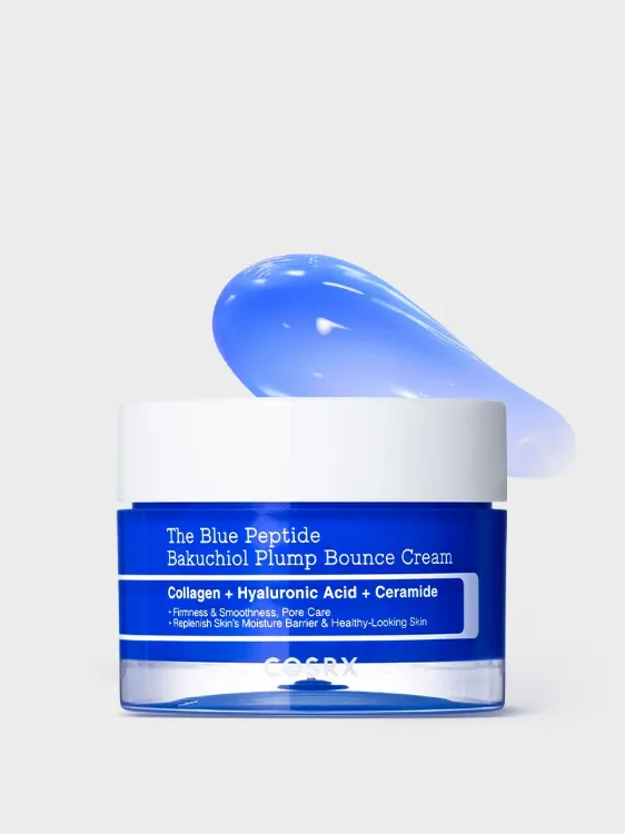 Picture of COSRX THE BLUE PEPTIDE BAKUCHIOL PLUMP BOUNCE CREAM 50g