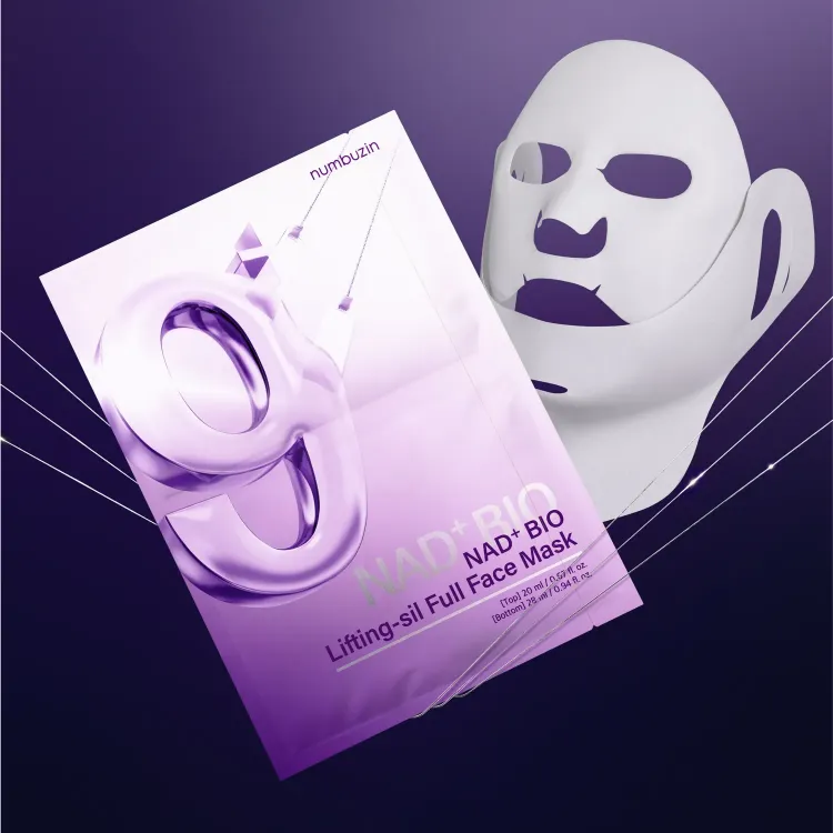 Picture of NUMBUZIN NO.9 NAD BIO LIFTING-SIL FULL FACE PACK SHEET 4EA