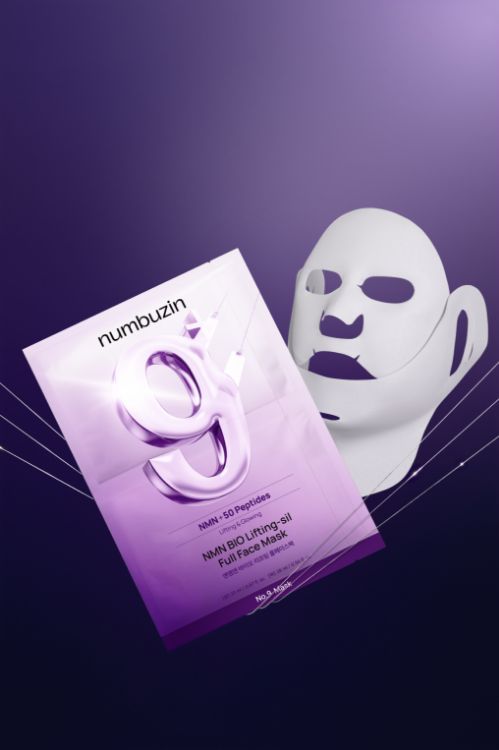 Picture of NUMBUZIN NO.9 NAD BIO LIFTING-SIL FULL FACE PACK SHEET 4EA