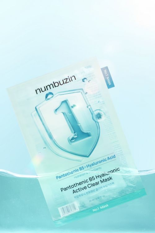 صورة نومبوزين رقم 1 بانثوثينيك B5 هيالورونيك ACTIVE CLEAR MASK (1 قطعة) – 1 قطعة
