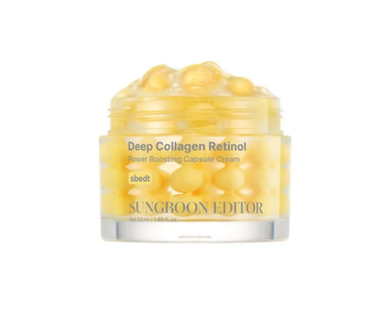 Picture of SUNGBOON EDITOR DEEP COLLAGEN RETINOL POWER BOOSTING CAPSULE CREAM 50ML