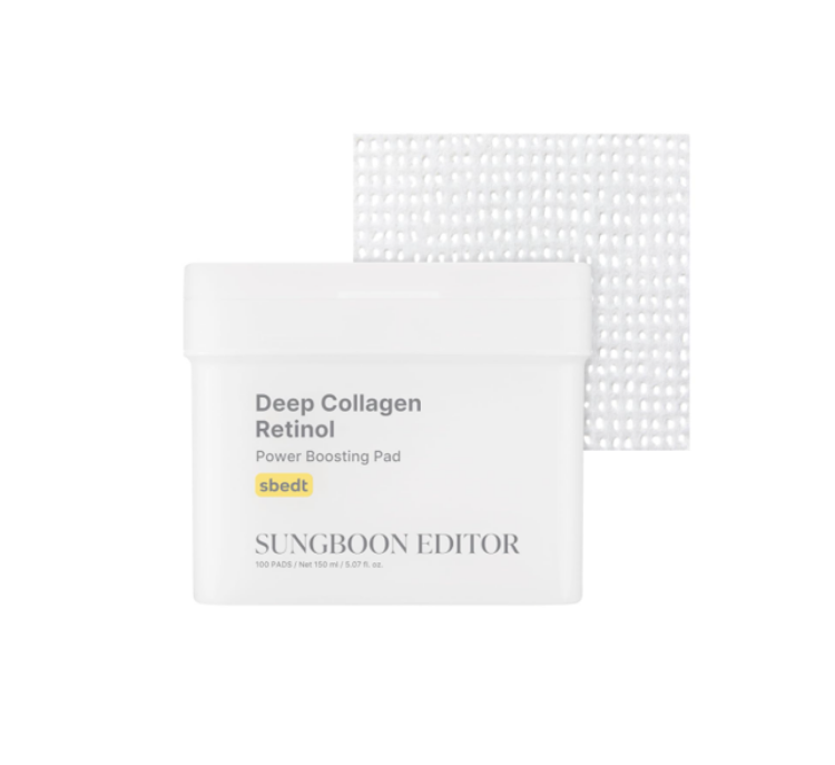 Picture of SUNGBOON EDITOR DEEP COLLAGEN RETINOL POWER BOOSTING PAD 150ML(100PCS)