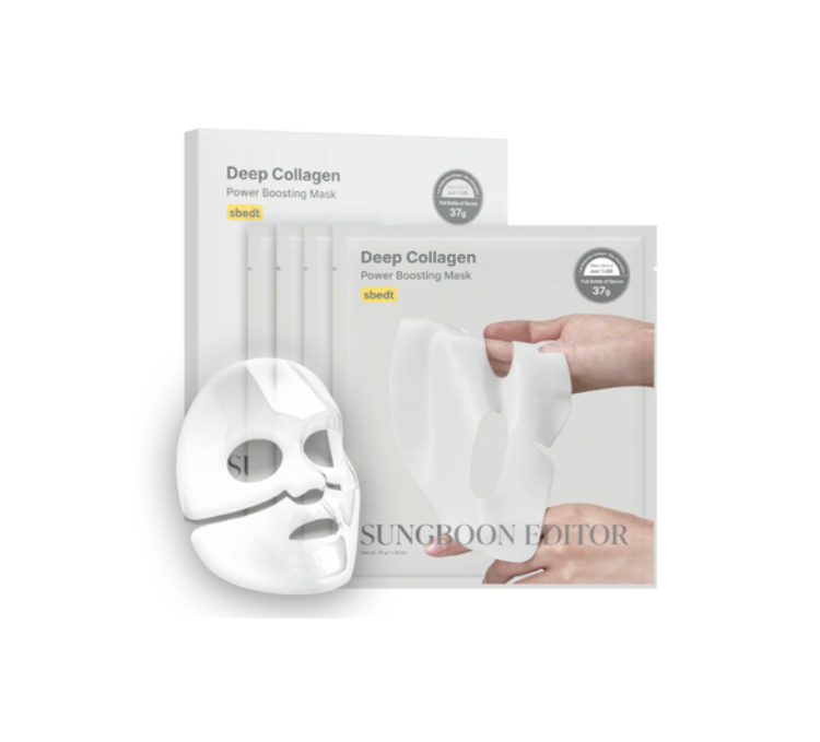 Picture of SUNGBOON EDITOR DEEP COLLAGEN POWER BOOSTING MASK 37G*4EA