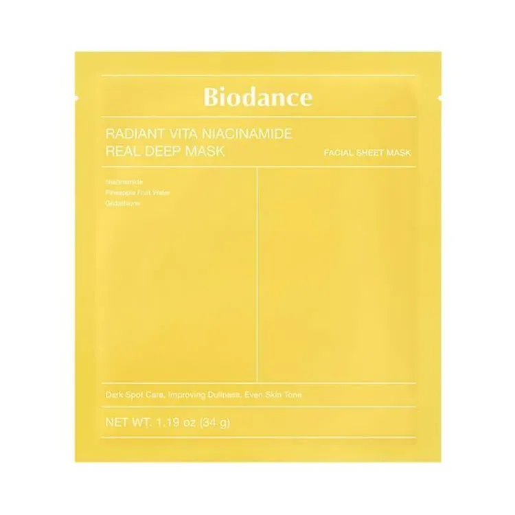 Picture of Biodance Radiant Vita Niacinamide Real Deep Mask 34G (1EA)