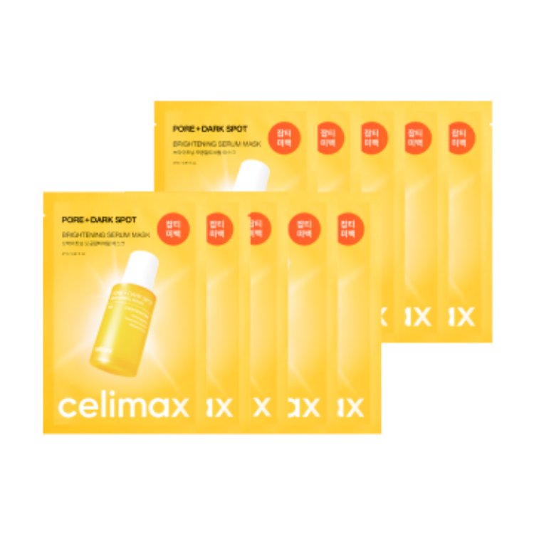 Picture of CELIMAX PORE+DARK SPOT BRIGHTENING SERUM MASK (10EA)