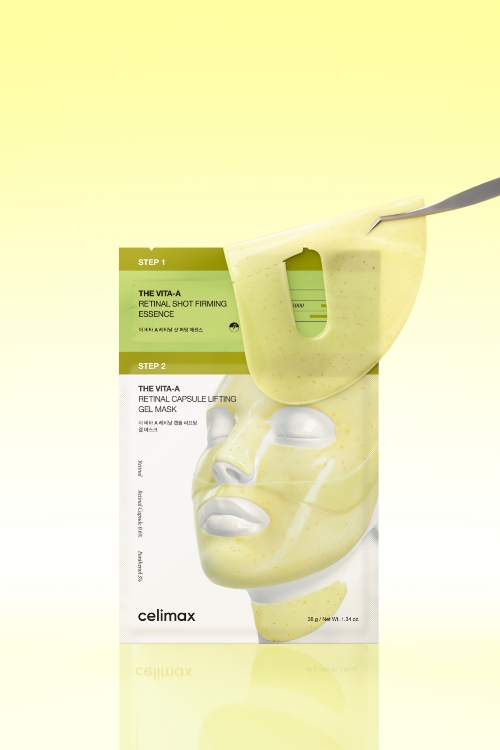 صورة CELIMAX THE VITA-A RETINAL SHOT TIGHTENING 2-STEP GEL MASK 38G * 1EA
