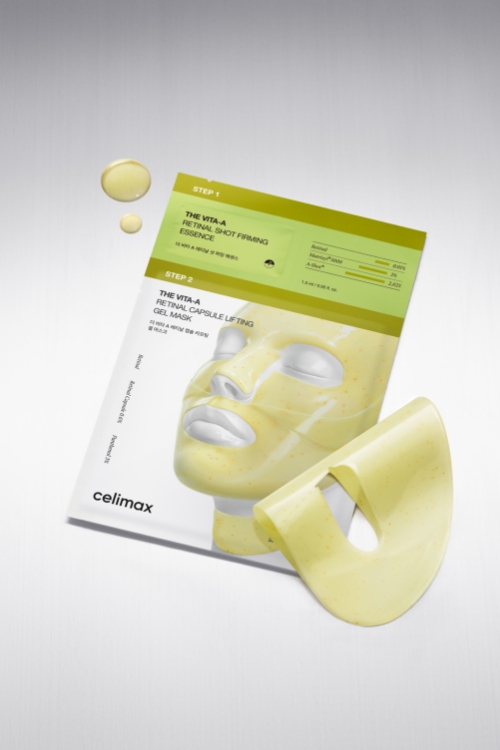 صورة CELIMAX THE VITA-A RETINAL SHOT TIGHTENING 2-STEP GEL MASK 38G * 1EA