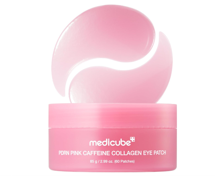 Picture of MEDICUBE PDRN PINK CAFFEINE COLLAGEN EYE PATCH 60PCS