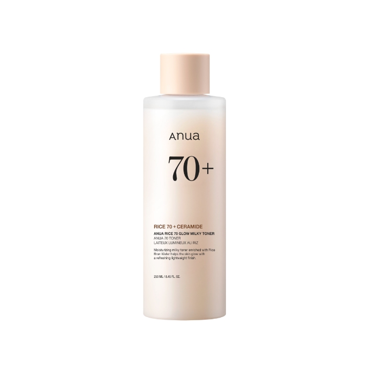 صورة [Buy 2 Get 1 Free] ANUA RICE 70 GLOW MILKY TONER 250ml