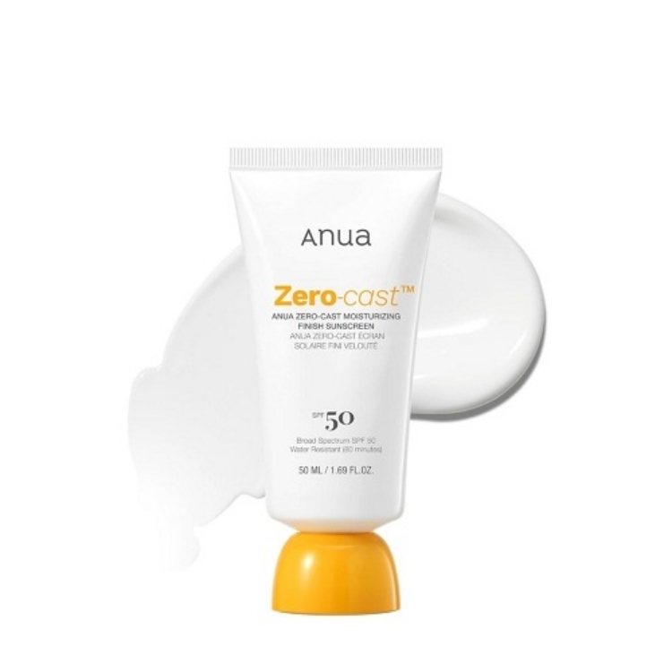 Picture of [Buy 2 Get 1 Free] ANUA ZERO-CAST MOISTURIZING FINISH SUNSCREEN 50ml