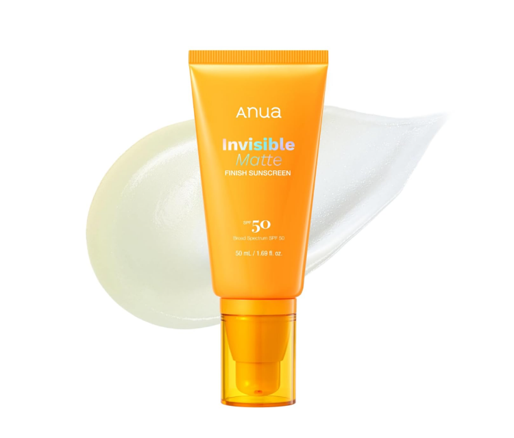 Picture of ANUA INVISIBLE MATTE FINISH SUNSCREEN 50ML