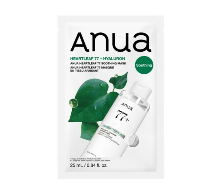 Picture of ANUA HEARTLEAF 77 SOOTHING MASK 25ml (1PC)