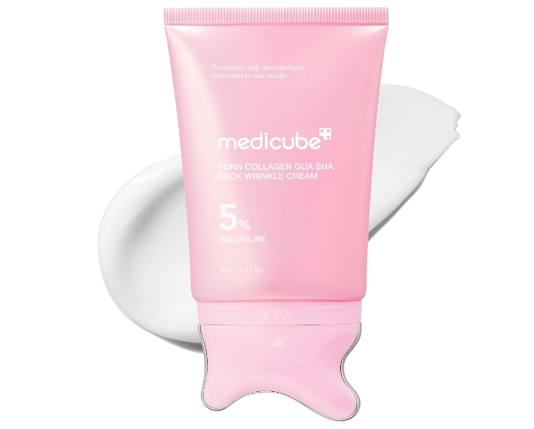 صورة ميديكوب PDRN كولاجين GUA SHA NECK WRINKLE كريم 90 غ